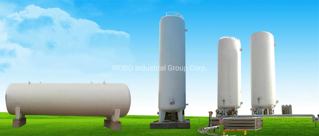 16bar Cryogenic Microbulk Lox Storage Tank Liquid Oxygen Cylinder