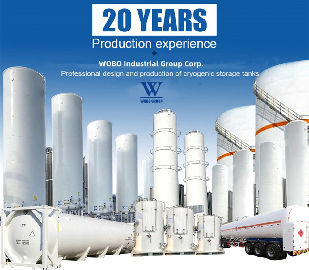 Cryogenic Liquid Storage LNG Lo2 Lco2 Ln2 Microbulk Pressure Vessel