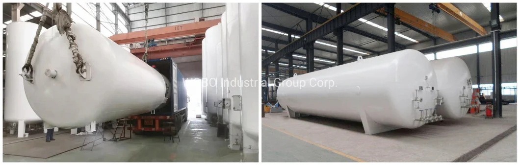 16bar Cryogenic Microbulk Lox Storage Tank Liquid Oxygen Cylinder