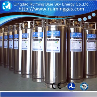 Low Pressure Competitive Price Welded Insulated Composite Liquid Nitrogen Carbon Dioxide Cryogenic Storage Dewar Cylinder