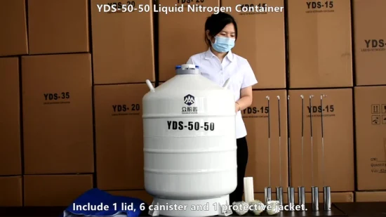 100 Liters Aluminum Alloy Liquid Nitrogen Container for Nitrogen Gas Storage