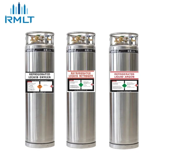 Vertical 480L/ 450L Liquid CO2 Dewar Cryogenic Tank