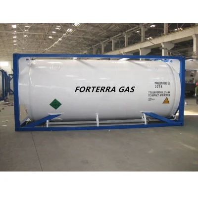 10m3 2.16MPa Cryogenic Liquid CO2 Storage Tank Carbon Steel Pressure Vessel ISO Tank for Liquid Argon CO2