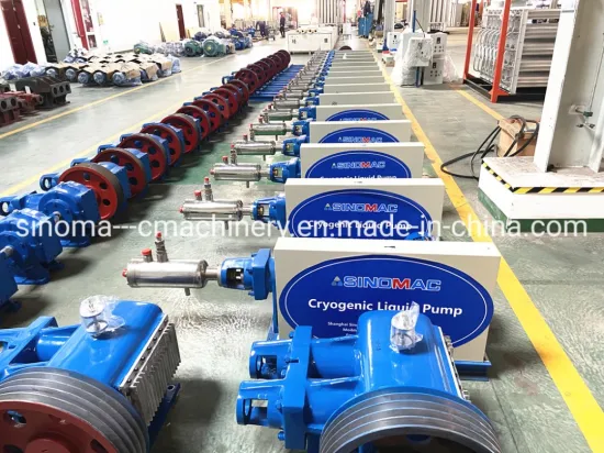 Cryogenic Liquid Argon Pump Vaporizer Gas Cylinder Filling Station Lco2 Tank Transfer Pumps