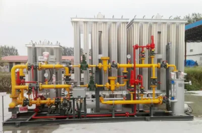 Factory of LNG Gasification Station Ambient Vaporizer LNG Vaporizer