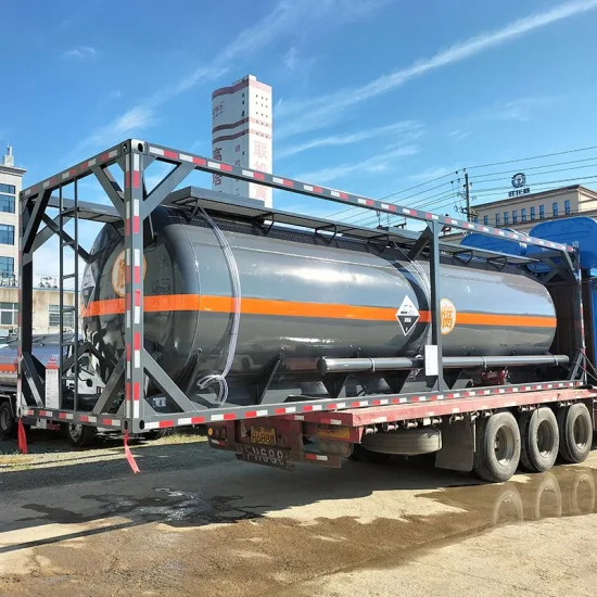 20FT 30FT 40FT ISO Standard T11 Chemical Liquid Fuel Suluric Nitrous Acid Storage HCl Transportable Tank Container