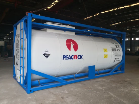 Model ISO 20FT 40FT Bitumen Cement Asphalt LPG Fuel Oil Chemical Liquid Storage Tank Container for Sale Reasonable Price