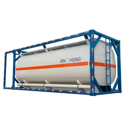 Chemical Liquid Hydrochloride Hydrogen Chlorate Sodium Hydroxide Bulk Bitumen Tansporation ISO Tank Container