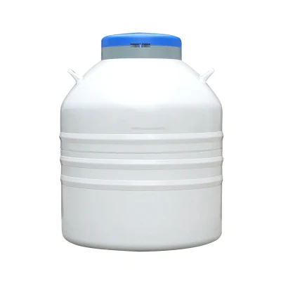 Wide Neck Type Biologic Liquid Nitrogen Container Suitable for Lab Liquid Nitrogen Container Price