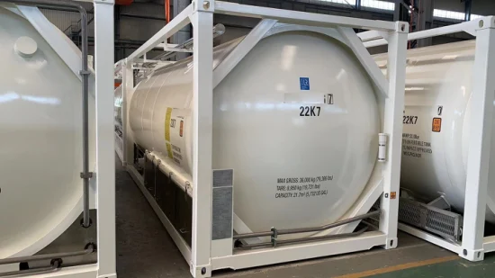 T75 20FT Cryogenic ISO Tank Container for N2o Nitrous Oxide