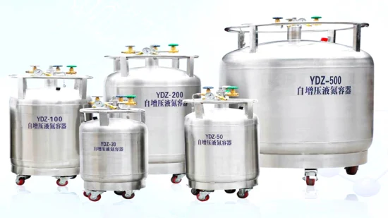 Ydz-200 Cryocan Liquid Nitrogen Container with Pressure