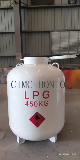 1000liters 500kg Small Propane Gas LPG Storage Tank for Zimbabwe