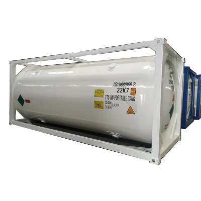 Cryogenic 20FT/40FT T75 Liquid Oxygen Nitrogen CO2 ISO Tank Container