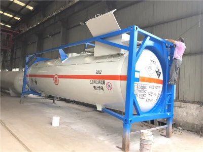 Hot Sale New ASME 40FT 46cbm LPG ISO Tank Container Factory Supplier