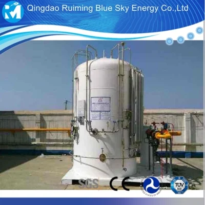 Vacuum Insulated Stainless Steel Used Cryogenic Liquid CO2 Storage Tank